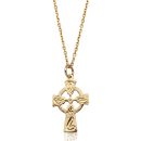 9ct Gold Celtic Cross - C114