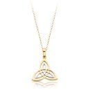 9ct Gold Celtic Pendant-P028