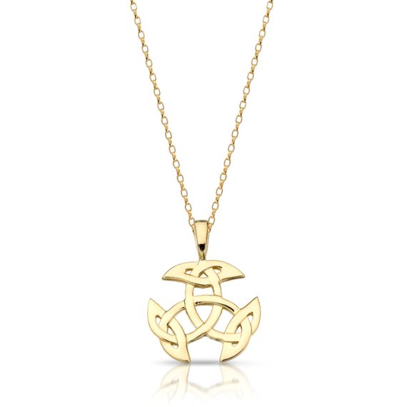 9ct Gold Celtic Pendant-P033
