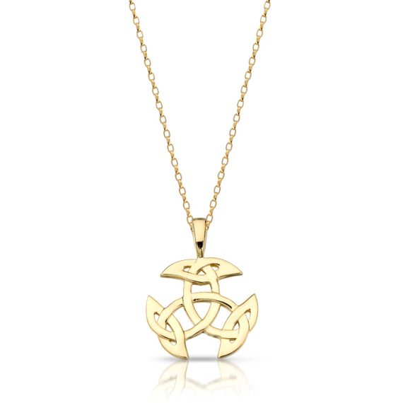 9ct Gold Celtic Pendant-P033