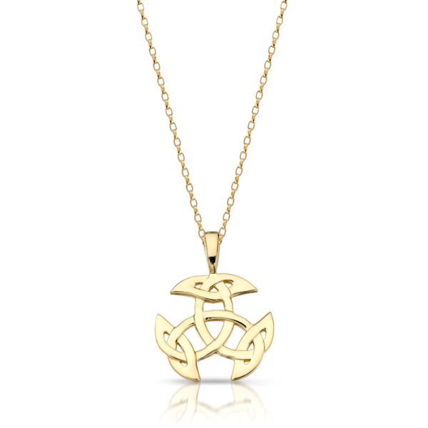 9ct Gold Celtic Pendant-P033