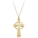 9ct Gold Celtic Cross - C127