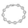 9ct Gold Claddagh Bracelet - CLB4WCZ