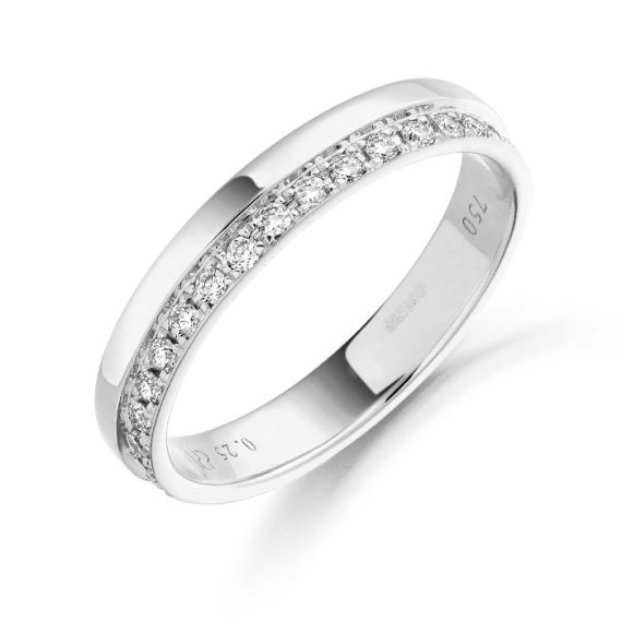 Diamond Wedding Band-DPL380W