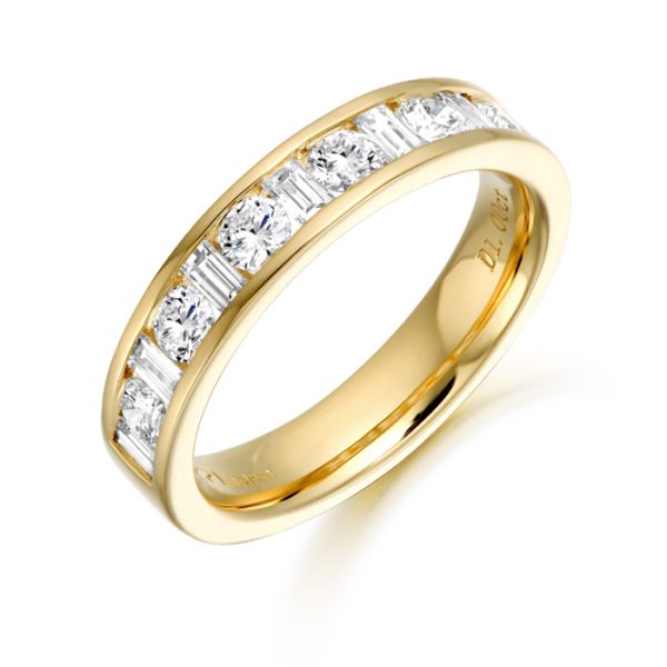 Diamond Wedding Band-DPL442