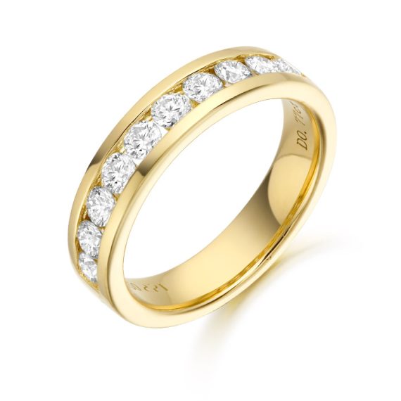 Diamond Wedding Band-DPL443