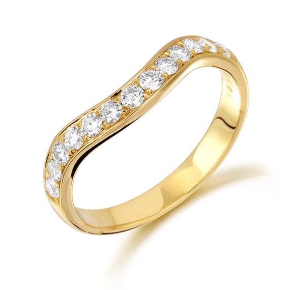 Diamond Wedding Band-DPL474