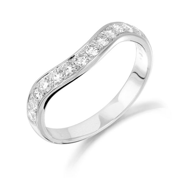 Diamond Wedding Band-DPL474W