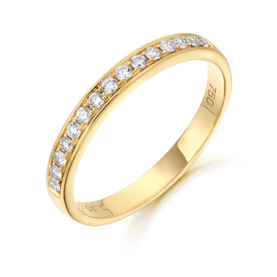 Diamond Wedding Band-DPL481