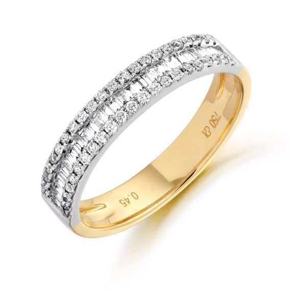 Diamond Wedding Band-DPL486