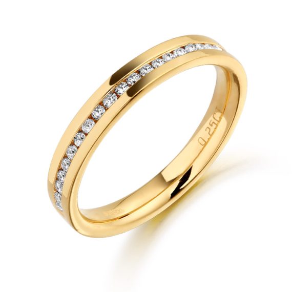 Diamond Wedding Band-DPL499