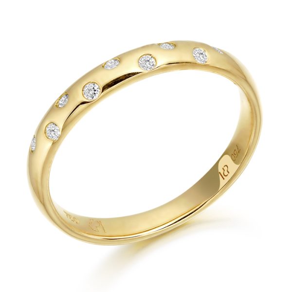 Diamond Wedding Band-DPL281