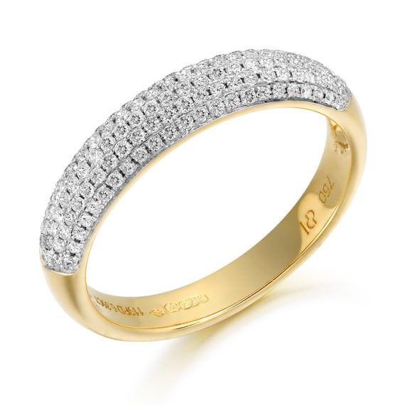 Diamond Wedding Band-DPL282