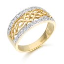 9ct Gold Celtic Ring-3238