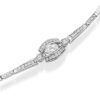 9ct Gold CZ Bracelet - B29W
