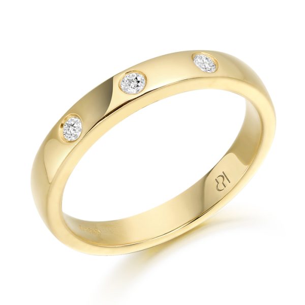 Diamond Wedding Band-DPL260