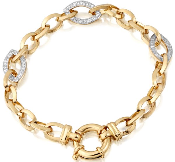 Gold Bracelet - B182