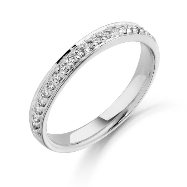 Diamond Wedding Band-DPL500W