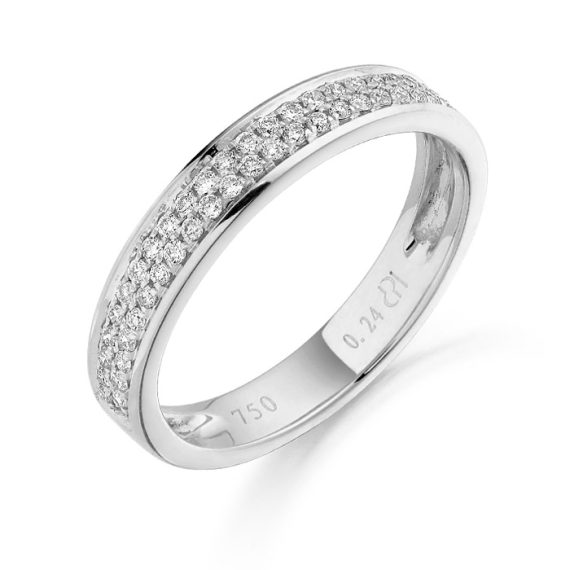 Diamond Wedding Band-DPL505W