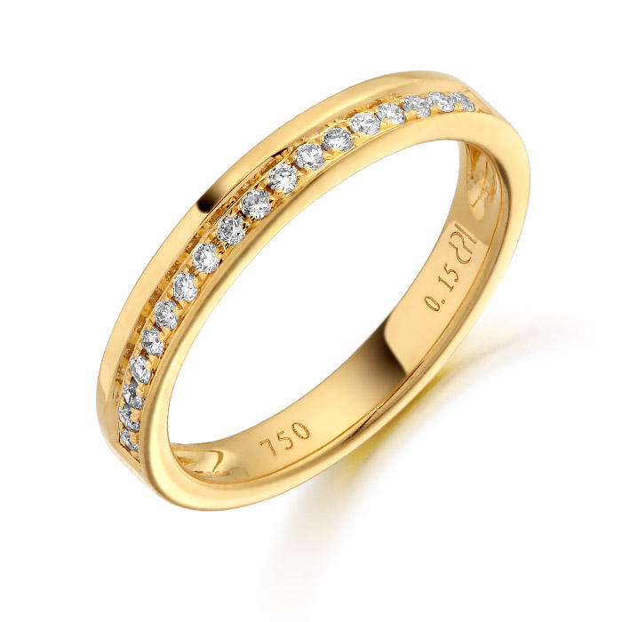 Diamond Wedding Band-DPL506
