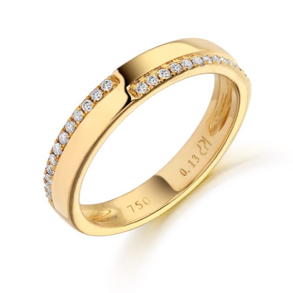 Diamond Wedding Band-DPL507