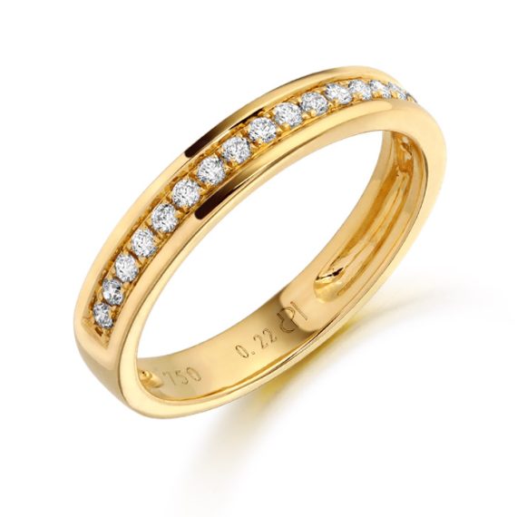 Diamond Wedding Band-DPL509