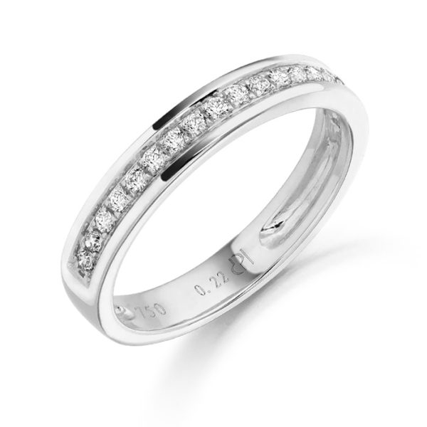 Diamond Wedding Band-DPL509W