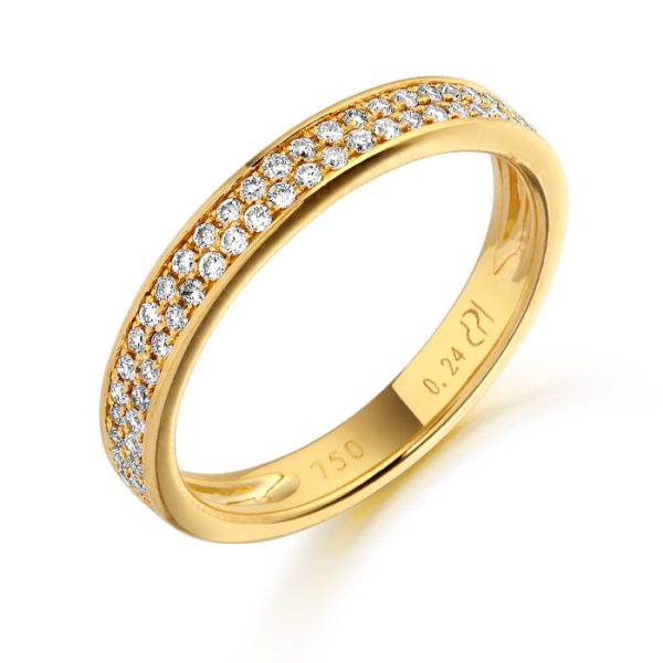 Diamond Wedding Band-DPL510