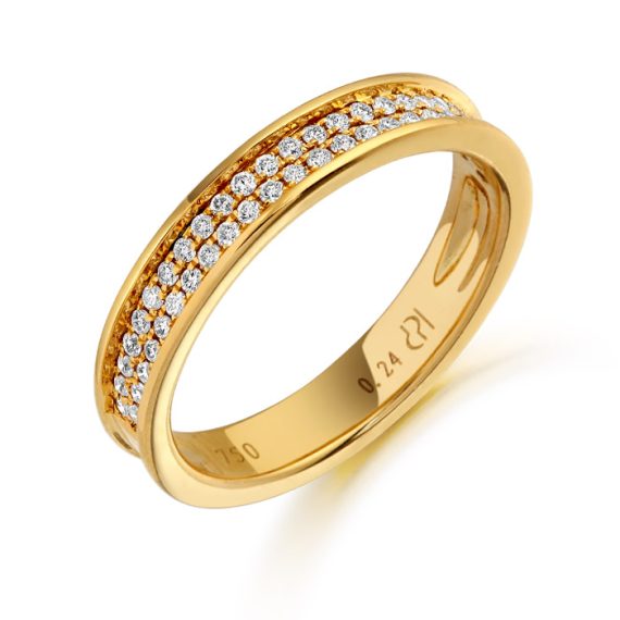 Diamond Wedding Band-DPL512