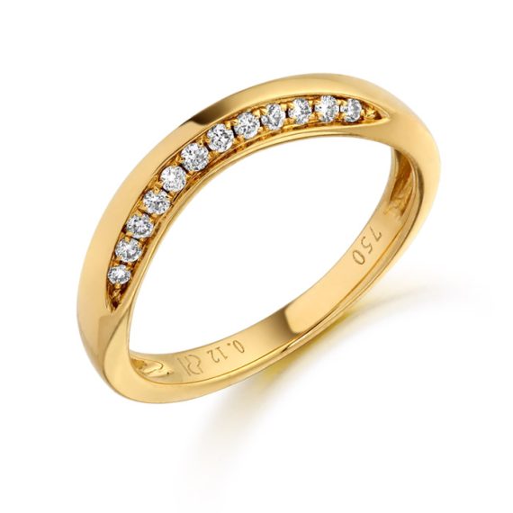 Diamond Wedding Band-DPL514