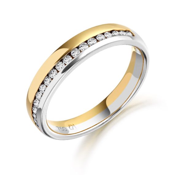 Diamond Wedding Band-DPL524