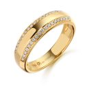 Diamond Wedding Band-DPL525