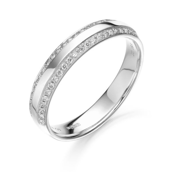 Diamond Wedding Band-DPL528W