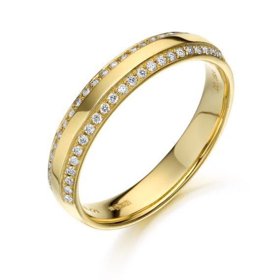 Diamond Wedding Band-DPL528