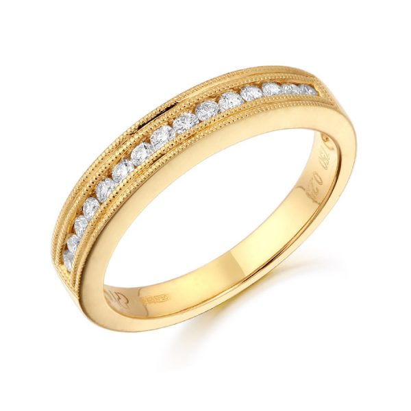 Diamond Wedding Band-DPL448