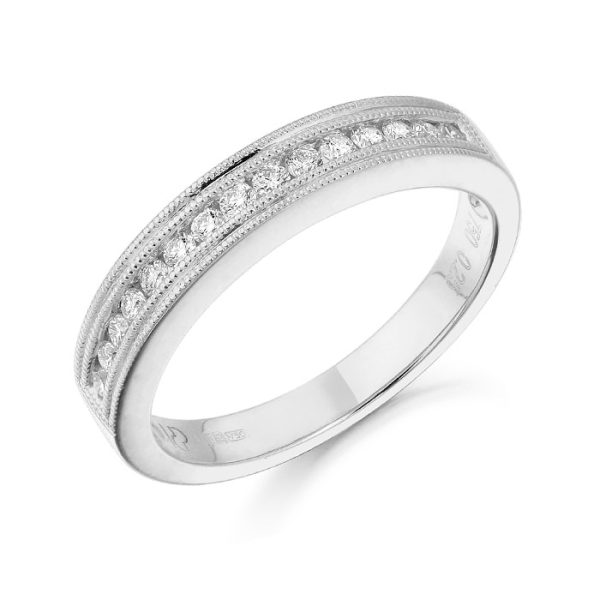 Diamond Wedding Band-DPL448W