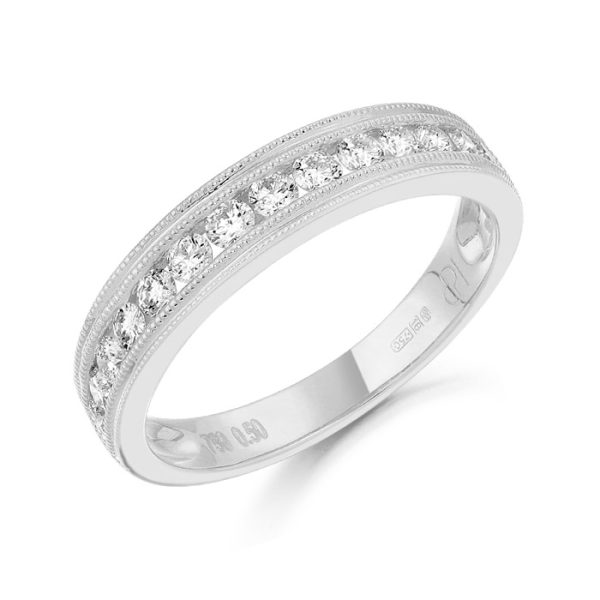 Diamond Wedding Band-DPL449W