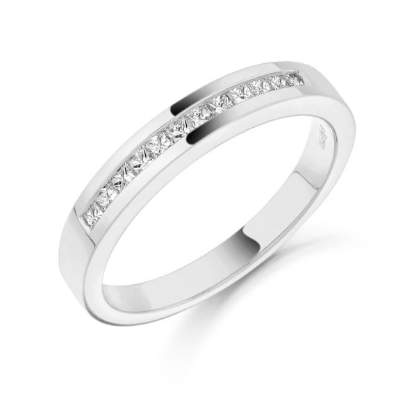 Diamond Wedding Band-DPL288W