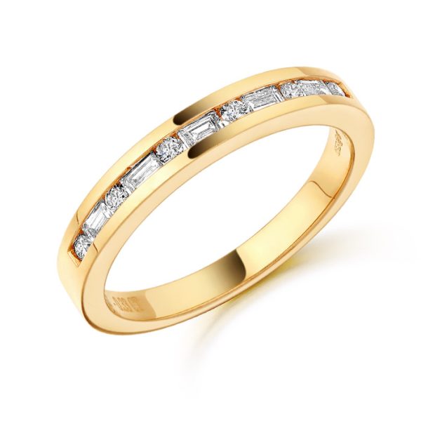 Diamond Wedding Band-DPL293