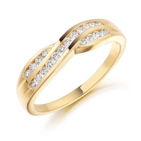 Diamond Wedding Band-DPL52