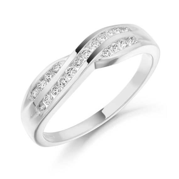 Diamond Wedding Band-DPL52W