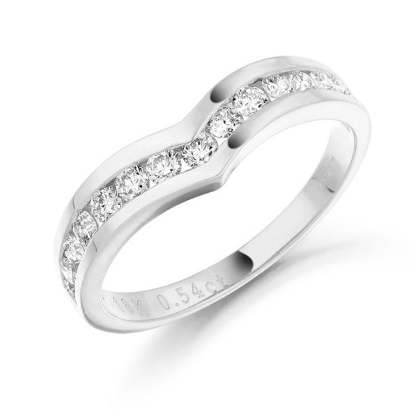 Diamond Wedding Band-DPL67W