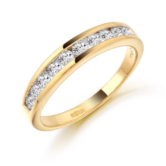 Diamond Wedding Band-DPL44