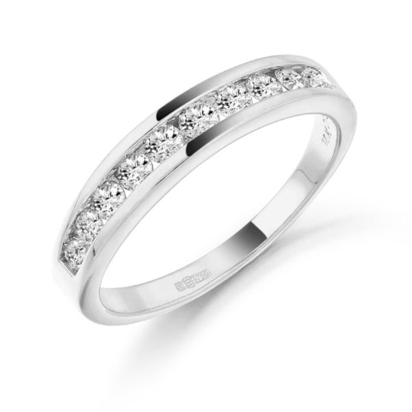 Diamond Wedding Band-DPL44W