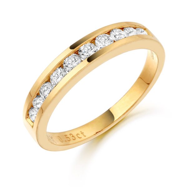 Diamond Wedding Band-DPL72