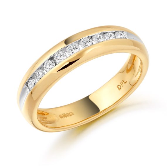 Diamond Wedding Band-DPL75