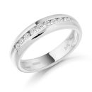 Diamond Wedding Band-DPL75W