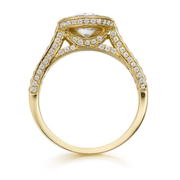 9ct Gold Astute CZ Ring-R310