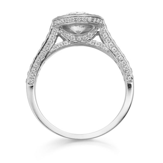 9ct Gold Astute CZ Ring-R310W