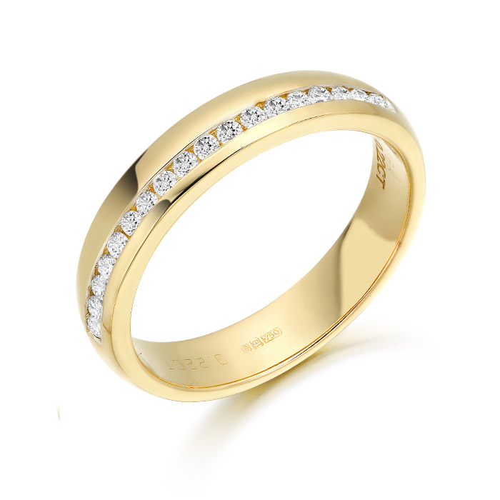 Diamond Wedding Band-DPL261